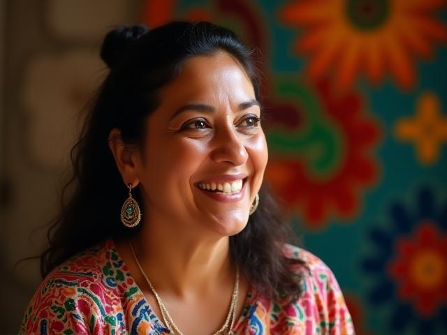 Retrato de Luisa Ramírez, experta en talleres culturales