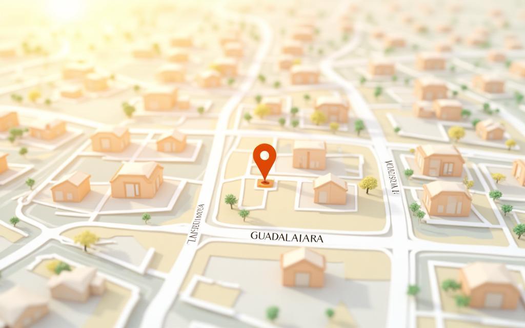 Mapa estático que muestra la ubicación de Academia de Idiomas del Sol en Guadalajara