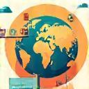 Icono de programa de inmersión con excursiones culturales incluidas